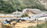 Dừng thi công công trình có nguy cơ gây sạt lở