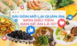 Netizen tạm biệt cơm nguội, "chốt đơn" ăn bù loạt món ngon khi TP.HCM cho quán bán mang về