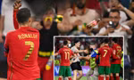 Ronaldo thoát seri đòn tấn công giữa trận đại chiến Pháp - Bồ Đào Nha