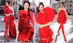 Miss Universe R'Bonney Gabriel hội ngộ Hoa hậu Ngọc Châu tại show của NTK Đỗ Mạnh Cường