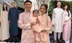 Thời trang đón Tết của các "nàng dâu hào môn": Salim, Diễm My 9X mê tông hồng