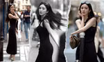 Nhan sắc kiều diễm của Dương Mịch - đại diện toàn cầu của Loewe tại Paris Fashion Week