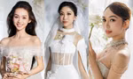 Netizen bất ngờ trước loạt ảnh ba ‘nàng Hậu’ Việt diện váy cưới, có phải showbiz thêm tin vui?