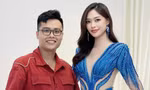 'Mỹ nhân' từng đóng chung phim với Xa Thi Mạn 'xin vía' Hoa hậu từ nhà thiết kế Nguyễn Minh Tuấn