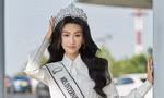 Mỹ nhân học chuyên Anh, Trần Huyền Trang hóa ‘nữ tổng tài cực ngầu’, lên đường chinh chiến Hoa hậu quốc tế