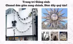 Ngắm các nhà mốt trang trí Giáng sinh: Dior quý tộc quyền lực, Chanel đơn giản vẫn sang chảnh