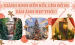 Mùa Giáng sinh đến rồi, xúng xính quần áo đẹp, rủ cạ cứng xuống phố làm bộ ảnh xinh xắn nào!