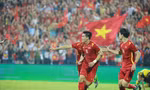 Tiến Linh trở thành người hùng khi ghi bàn duy nhất đưa U23 Việt Nam vượt qua U23 Malaysia để vào Chung kết SEA Games 31 Ảnh: Như Ý