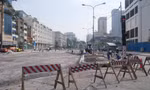 Đường Lê Lợi khoác áo mới khi 'lô cốt', rào tôn được tháo dỡ