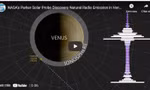 Tàu thăm dò Parker Solar của NASA đã thu thập được tín hiệu vô tuyến trên sao Kim.
