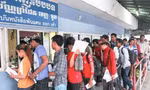 Khu vực cửa khẩu biên giới Campuchia - Thái Lan. (Ảnh: Khmer Times)