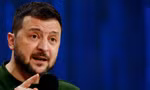Tổng thống Ukraine Volodymir Zelensky. (Ảnh: Reuters)
