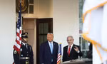 Tổng thống Mỹ Donald Trump và Thủ tướng Israel Benjamin Netanyahu tại Nhà Trắng ngày 4/1. (Ảnh: NYT)