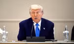 Tổng thống Mỹ Donald Trump phát biểu tại Qatar ngày 16/5. (Ảnh: AP)