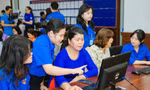 Lễ ra quân đội hình tình nguyện hỗ trợ dịch vụ hành chính công tại TP.HCM 