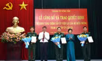 Công bố quyết định của Thành ủy Vũng Tàu về công tác cán bộ
