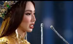 Thùy Tiên nói 4 thứ tiếng trước khi kết thúc nhiệm kỳ Hoa hậu Hòa bình