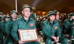 Lửa trại tiễn thanh niên lên đường nhập ngũ