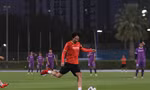 U23 Việt Nam hứng khởi bước vào buổi tập đầu tiên tại UAE 