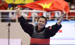 Thu Nghĩa giành HCV SEA Games đầu tiên trong sự nghiệp. Ảnh: Như Ý