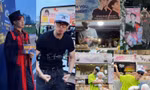 Concert ATSH - D2: JSOL, HURRYKNG, Pháp Kiều hào hứng check-in tại food truck