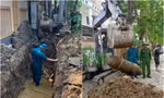 Phát hiện quả bom nặng 340kg khi đào mương thoát nước thành phố Vinh