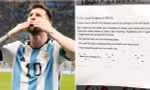 Bức thư đáng yêu gửi hàng xóm cứ reo hò khi xem World Cup, câu chuyện đằng sau còn thú vị hơn