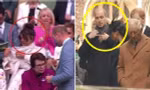 Hoa hậu Priyanka Chopra sửa khăn để phớt lờ William - Kate: "Copy” hành động của William?