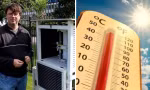 Trung Quốc: Ghi nhận nhiệt độ tăng vọt, hóa ra có người đốt lửa dưới lều khí tượng
