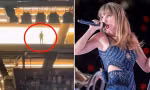 Phát hiện bóng đen bí ẩn đứng trên xà nhà trong buổi diễn của Taylor Swift