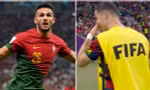 Ronaldo có hành động bị chê là “giả trân” khi đồng đội ghi bàn thứ ba cho Bồ Đào Nha