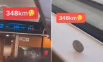Video trên tàu cao tốc ở Trung Quốc: Tàu chạy 348 km/h mà đồng xu không nhúc nhích