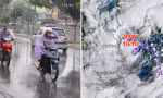 Vùng áp thấp trên Biển Đông liên tục đổi hướng, trở nên khó dự báo và vẫn sẽ mạnh lên