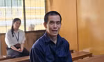 Bị cáo Vũ Duy Bình tại phiên tòa.