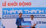 Thanh niên tham gia xây dựng Bến Tre xanh