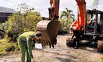 Khởi tố 6 đối tượng dùng hung khí chống lực lượng cưỡng chế mặt bằng