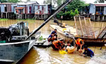 Chìm thuyền máy ở An Giang, một người tử vong