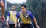 Văn Quyết và các đồng đội hướng tới mùa giải mới bằng cuộc đối đầu với Hải Phòng ở Siêu cúp Quốc gia-cúp THACO 2022 (ảnh HNFC)