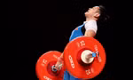 Thạch Kim Tuấn không thành công ở hạng cân 61kg, Olympic Tokyo 2020. 