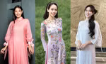 Thanh Thủy, Thùy Tiên khoe sắc với áo dài Tết: Xu hướng nào lên ngôi năm nay?
