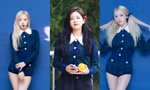 Triệu Lộ Tư bất ngờ gia nhập "thử thách" cardigan quả trám với Rosé BLACKPINK và Jeon Somi