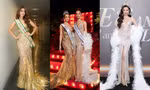 Khi 2 nàng hậu Miss Universe đụng độ váy áo với Thùy Tiên và Thiên Ân, ai nổi bật hơn?