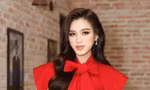 Phải mượn váy của đối thủ để mặc mà Hoa hậu Đỗ Thị Hà vẫn lộng lẫy như 'nữ thần'