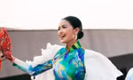 Hoa hậu Ngọc Châu được minh oan sau tranh cãi "vừa đi catwalk vừa cười xã giao"