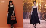 Diện trang phục Dior được lấy cảm hứng từ chính mình, Jisoo có đẹp hơn người mẫu?