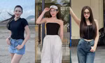 Hoa hậu Đỗ Thị Hà bỗng dưng đổi style ăn mặc: Siêu tối giản nhưng phối đồ cực khéo