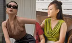 Phương Oanh xinh đẹp hút hồn trong kiểu áo từng khiến cô bị chê ở "Hương Vị Tình Thân"