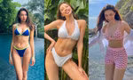 Vóc dáng 'đỉnh cao' như Hoa hậu Thùy Tiên: Không cần bikini cầu kỳ vẫn tỏa sáng rực rỡ