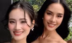 Hoa hậu Ý Nhi ghi điểm nhờ hành động tinh tế dành cho người đẹp Thái Lan