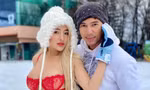 Đứng hình với trang phục mát mẻ mà Ngân 98 mặc chúc mừng sinh nhật chồng sắp cưới 